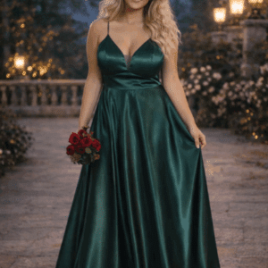 Grace Satin Gown