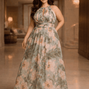 Lysandra Floral Maxi Gown